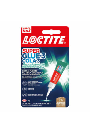 Klijai Loctite SuperGlue-3 2943113 3 g Gelis