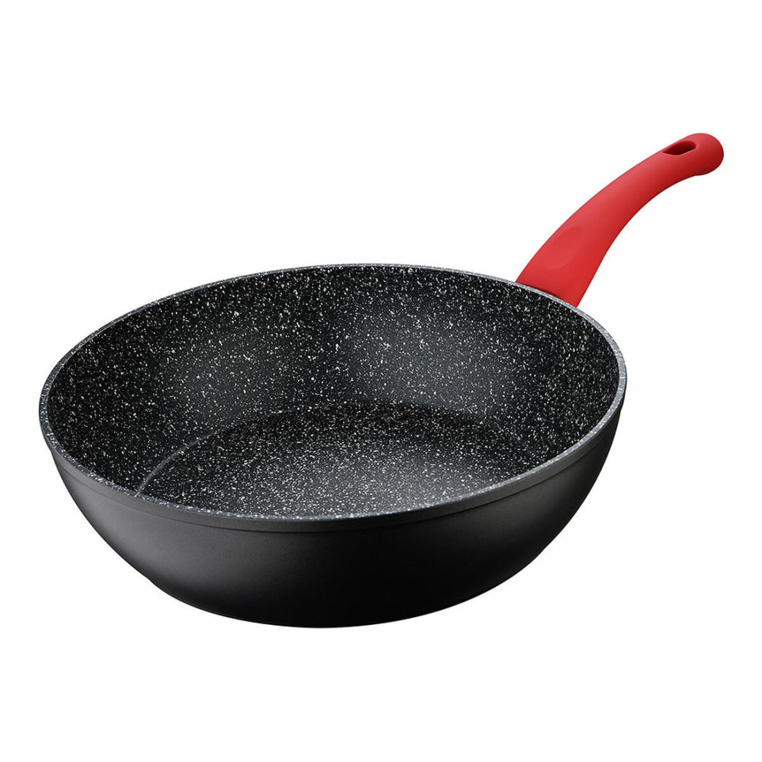 Wok keptuvė San Ignacio Toledo SG-6252 Aliuminis Ø 28 cm Juoda