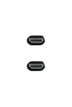 HDMI kabelis NANOCABLE 10.15.8001 Juoda 1 m 8K Ultra HD