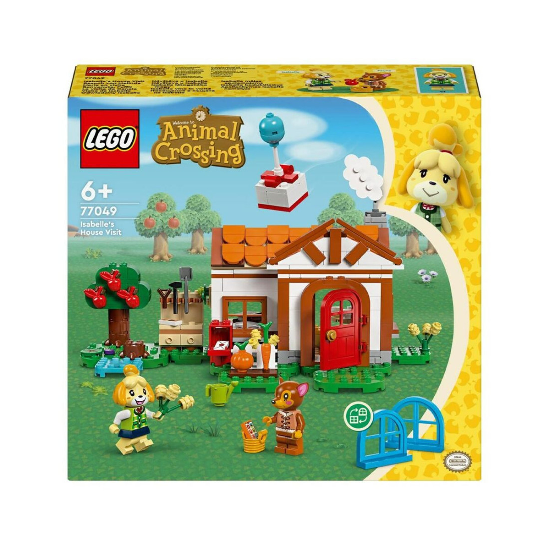 Statybos rinkinys Lego 77049 Animal´s Crossing Isabelle´s House visit