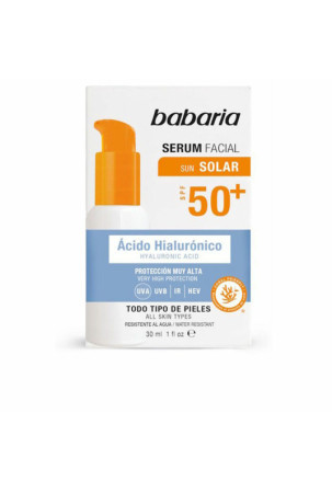 Įdegį paryškinanti priemonė Babaria SOLAR SPF 50+ 30 ml