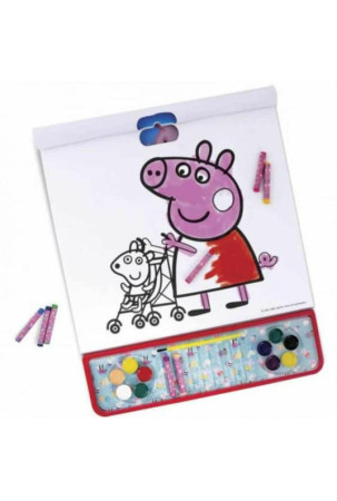 Piešiniai piešimui Peppa Pig Lipdukai “Keturi viename”