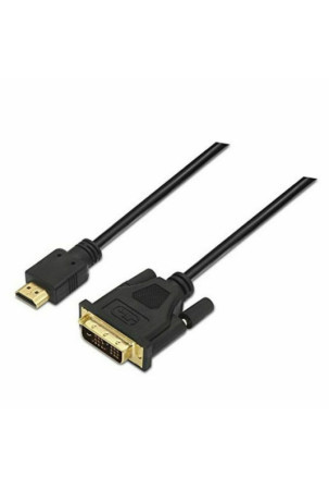 HDMI - DVI kabelis NANOCABLE 10.15.0502 1,8 m Juoda 1,8 m