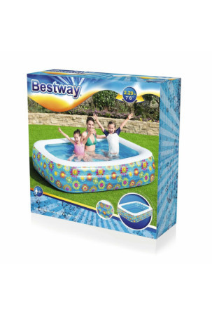 Pripučiamas vaikiškas baseinas Bestway Spalvotas 305 x 183 x 56 cm Gėlėtas