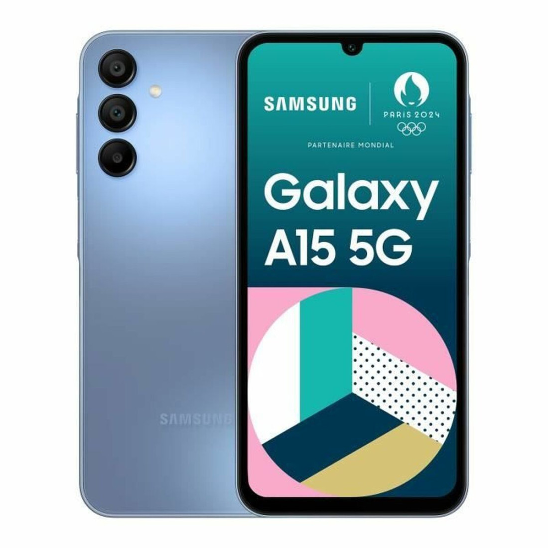 Išmanusis Telefonas Samsung Galaxy A15 4 GB RAM 128 GB Juoda Juoda / Mėlyna