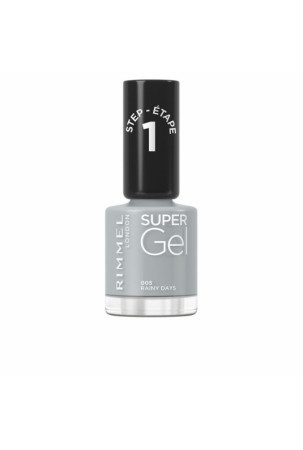 nagų lakas Rimmel London Super Gel Nº 005 Rainy days 12 ml