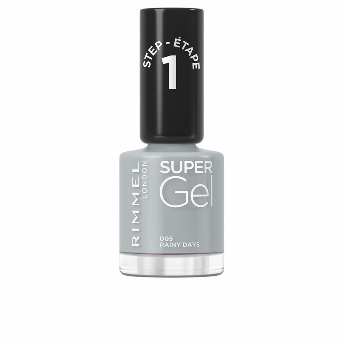 nagų lakas Rimmel London Super Gel Nº 005 Rainy days 12 ml