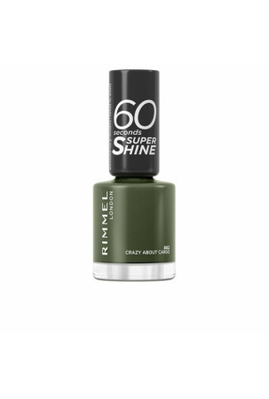 nagų lakas Rimmel London 60 Seconds Super Shine Nº 882 Crazy about cargo 8 ml