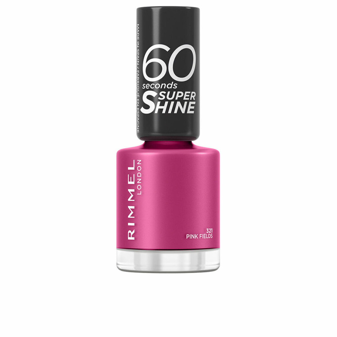 nagų lakas Rimmel London 60 Seconds Super Shine Nº 321 Pink fields 8 ml