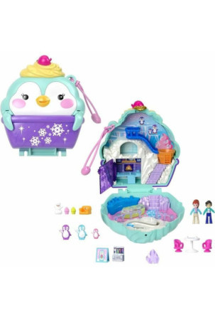 Playset Polly Pocket MANCHOT A LA NEIGE