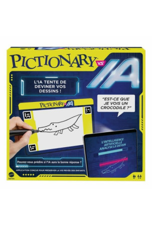 Stalo žaidimas Mattel PICTIONARY® VS IA Jeu familial Pictionary Vs Intelligence Artificielle (FR)