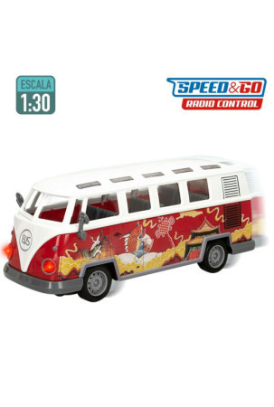 Nuotoliniu būdu valdomas automobilis Speed & Go 1:30 23 x 9,5 x 9,5 cm Autobusas 4 vnt.