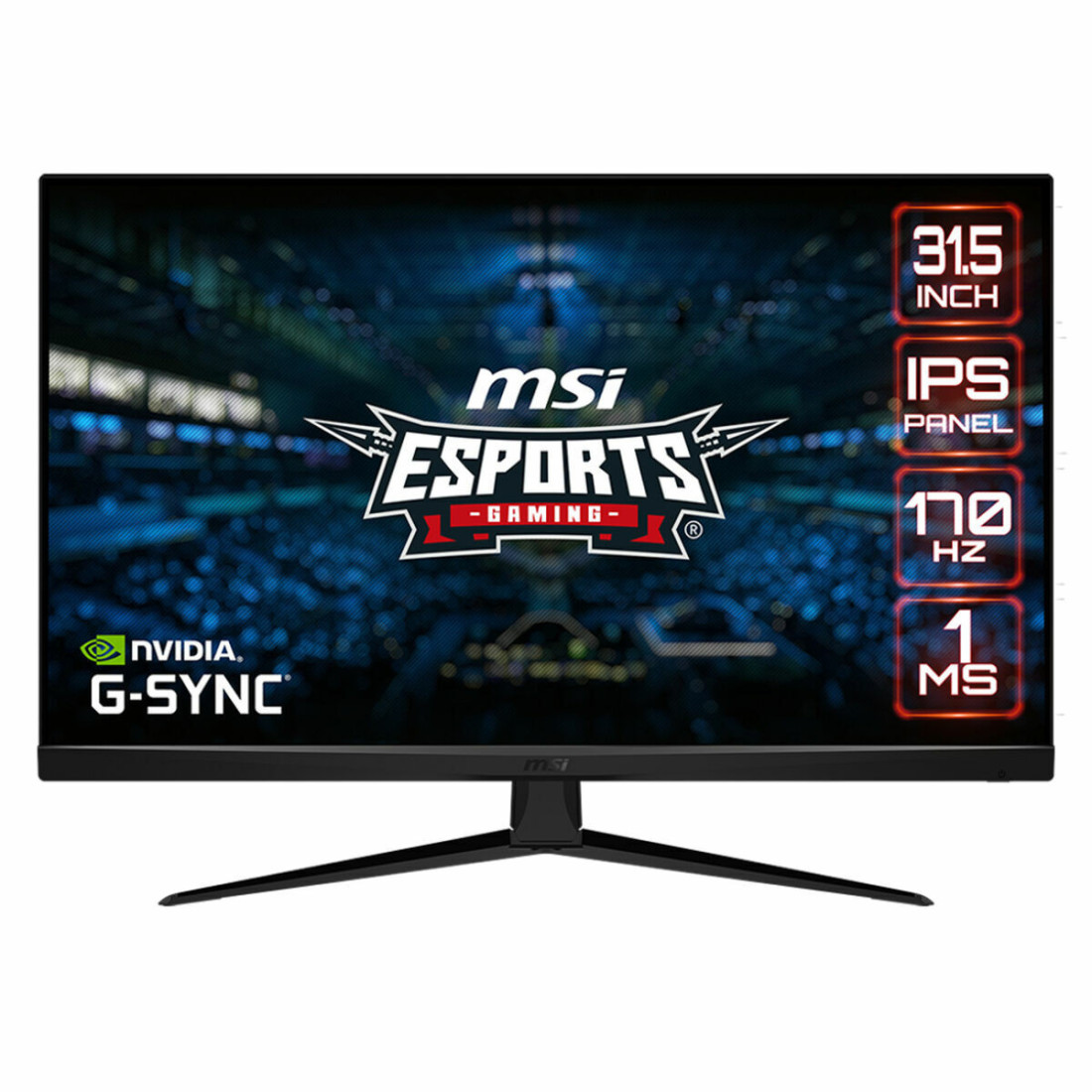 Monitorius MSI G321Q 31,5" 170 Hz Wide Quad HD