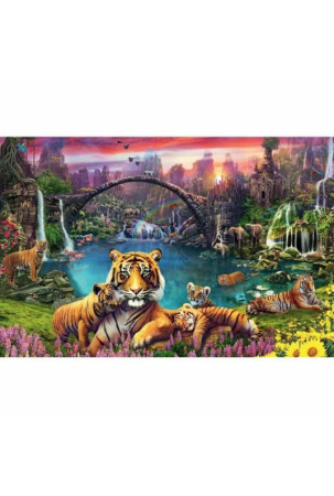 Dėlionė Ravensburger Tigers in the lagoon 3000 Dalys