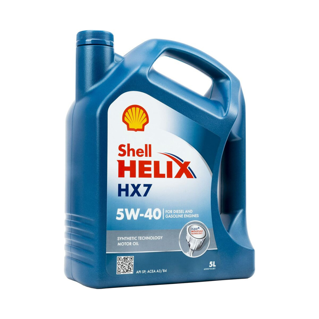 Automobilių variklių alyva Shell Helix HX7 5W40 5 L