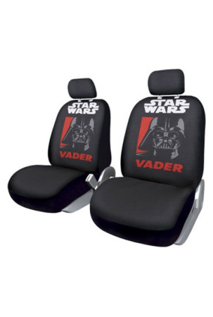 Sėdynių užvalkalų komplektas Star Wars Darth Vader Universalus Persiųsti Juoda 2 vnt.