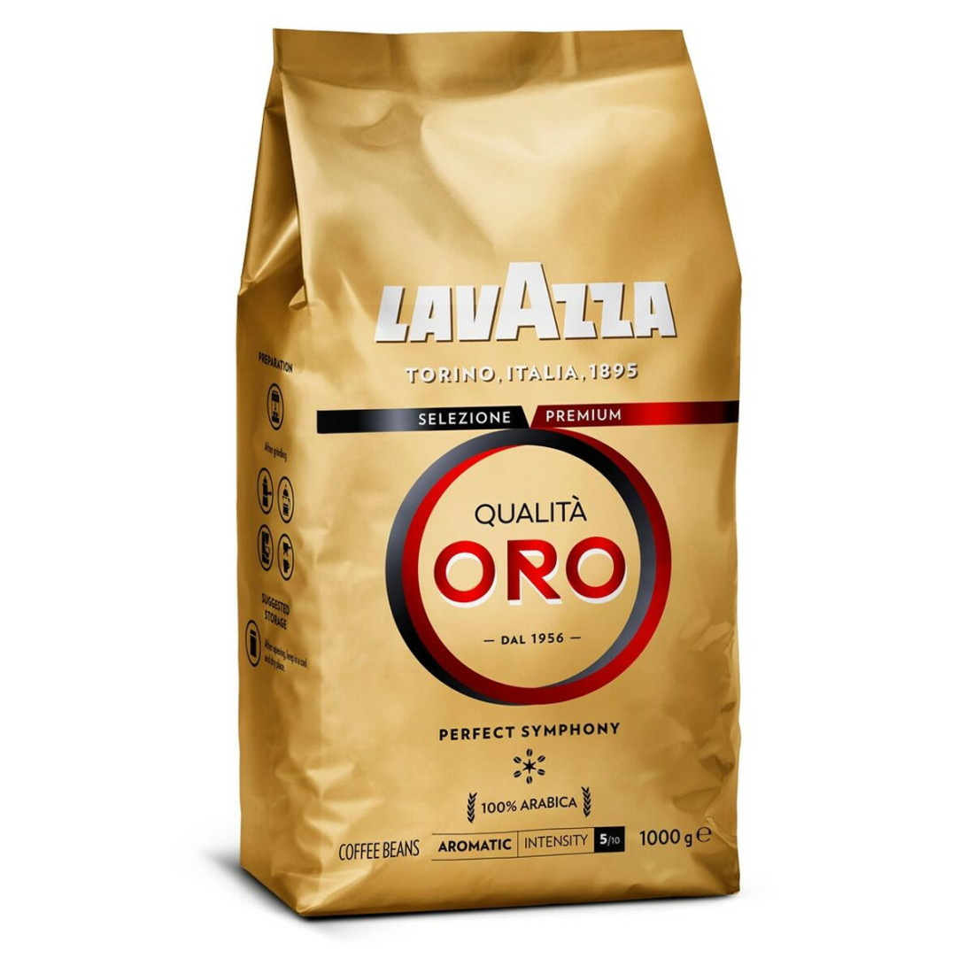 Kavos pupelės Lavazza Qualità Oro 1kg