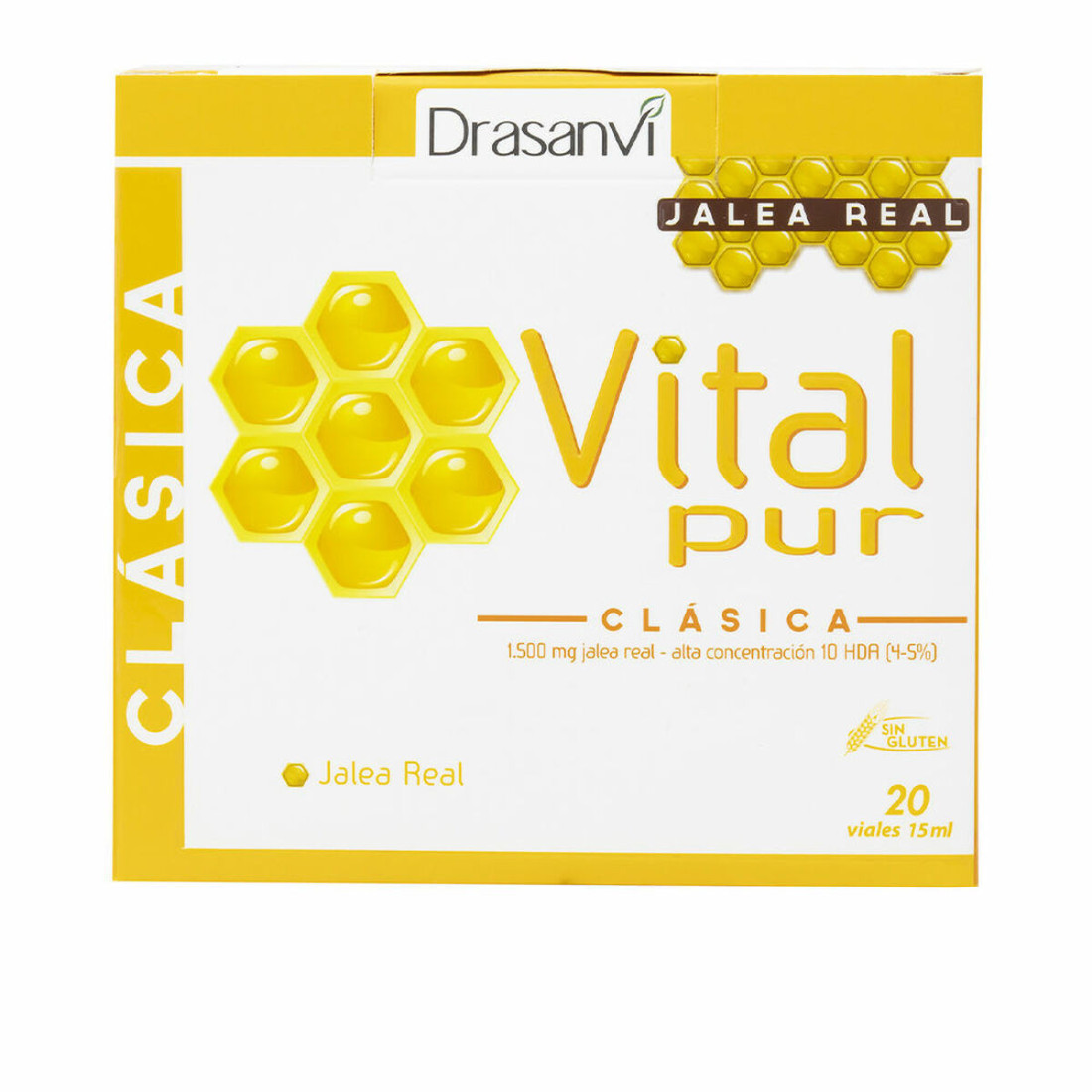 Maisto papildas Drasanvi Vitalpur Bičių pienelis 20 vnt. 15 ml