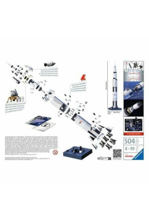 Dėlionė Ravensburger Saturn V space rocket