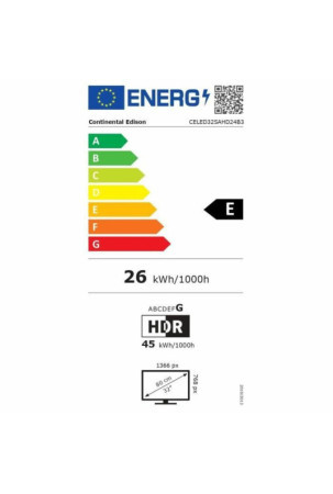 Smart TV Continental Edison 32" LED