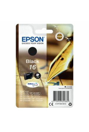 Suderinamas rašalo kasetė Epson C13T16214012 Juoda