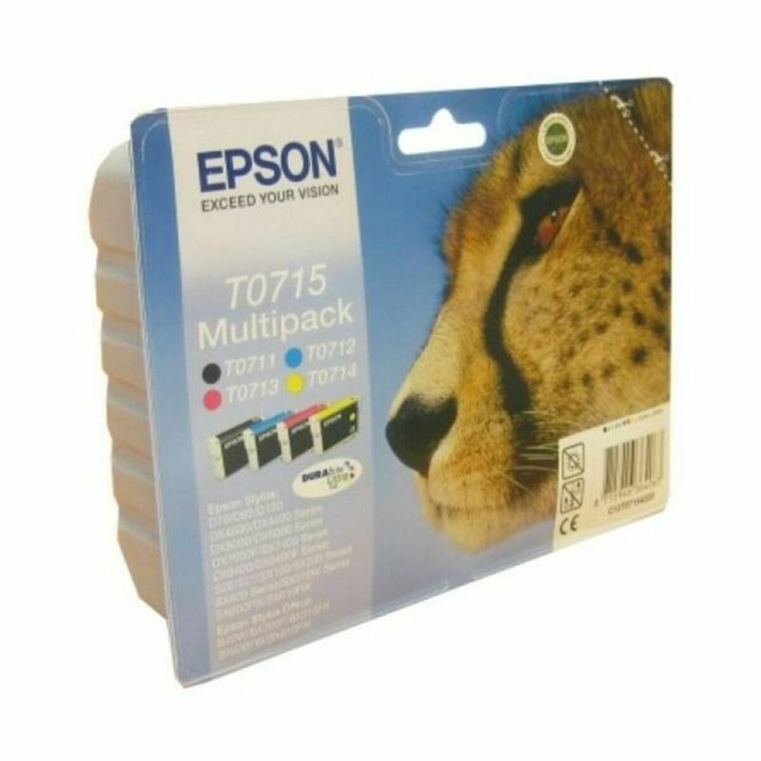 Originali rašalo kasetė Epson C13T07154012 Ciano Rožinė Geltona Juoda