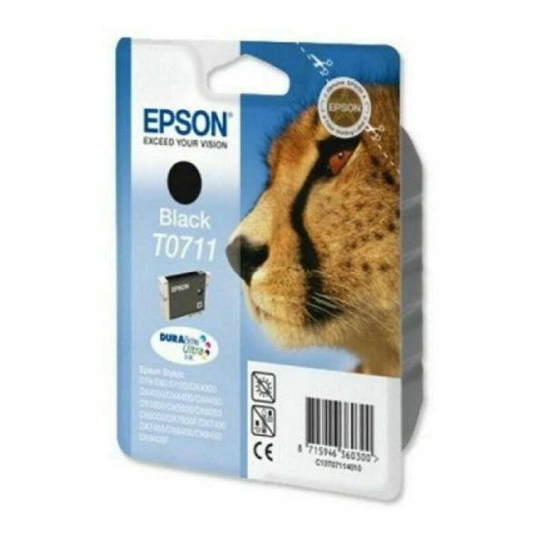 Originali rašalo kasetė Epson C13T07114012 Juoda