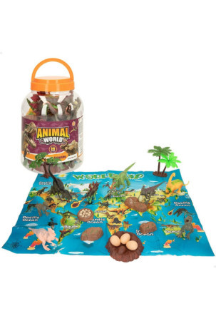 Playset Colorbaby 19 Dalys 6 vnt. 17 x 9 x 6 cm Dinozaurai