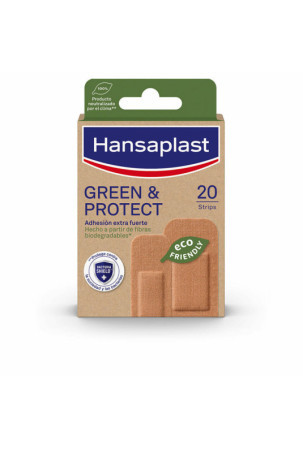 Pleistrai Hansaplast Green & Protect 20 vnt.