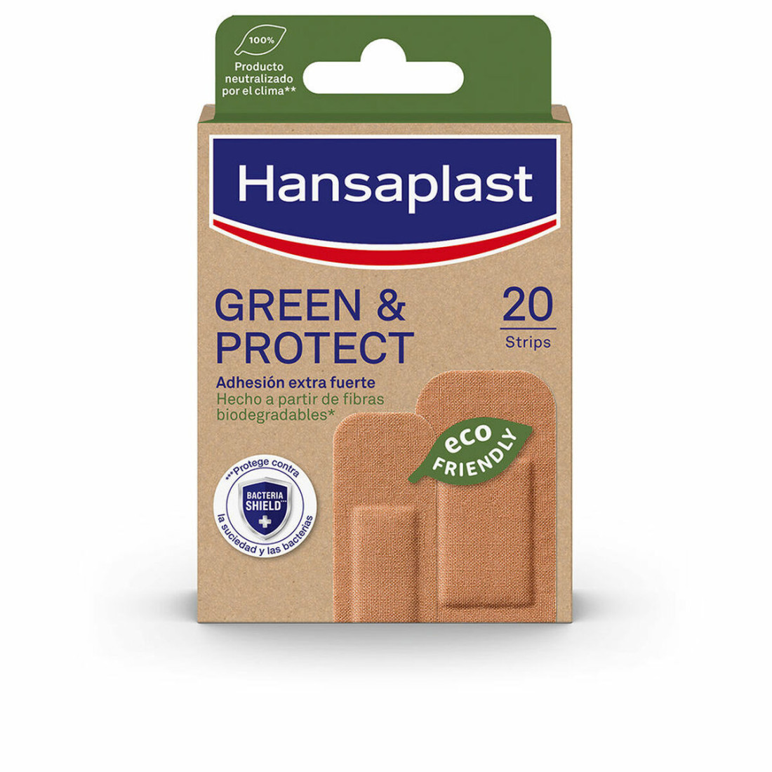 Pleistrai Hansaplast Green & Protect 20 vnt.