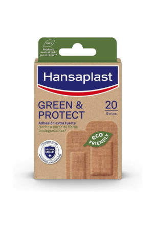 Pleistrai Hansaplast Green & Protect 20 vnt.