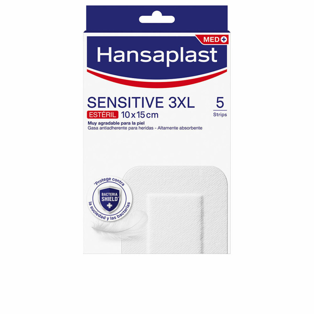 Sterilūs raiščiai Hansaplast Hp Sensitive 3XL 5 vnt.