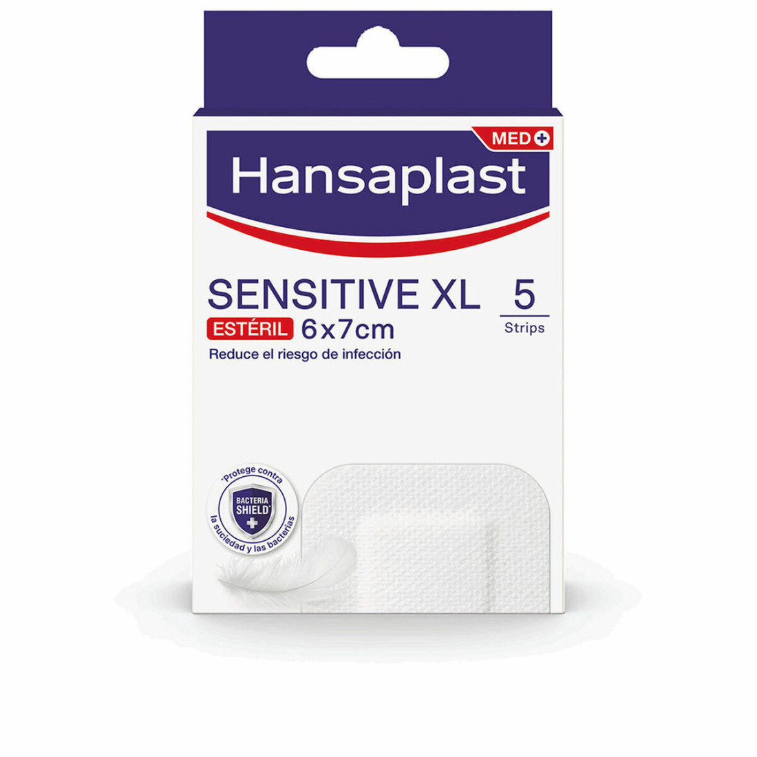 Sterilūs raiščiai Hansaplast Hp Sensitive XL 5 vnt.