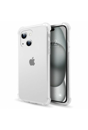 Mobiliojo telefono dėklas PcCom iPhone 15 Skaidrus Apple