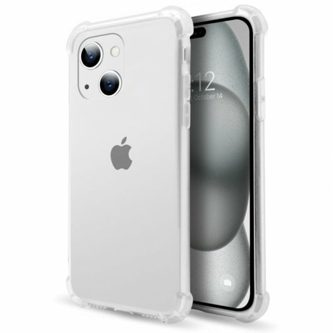 Mobiliojo telefono dėklas PcCom iPhone 15 Skaidrus Apple