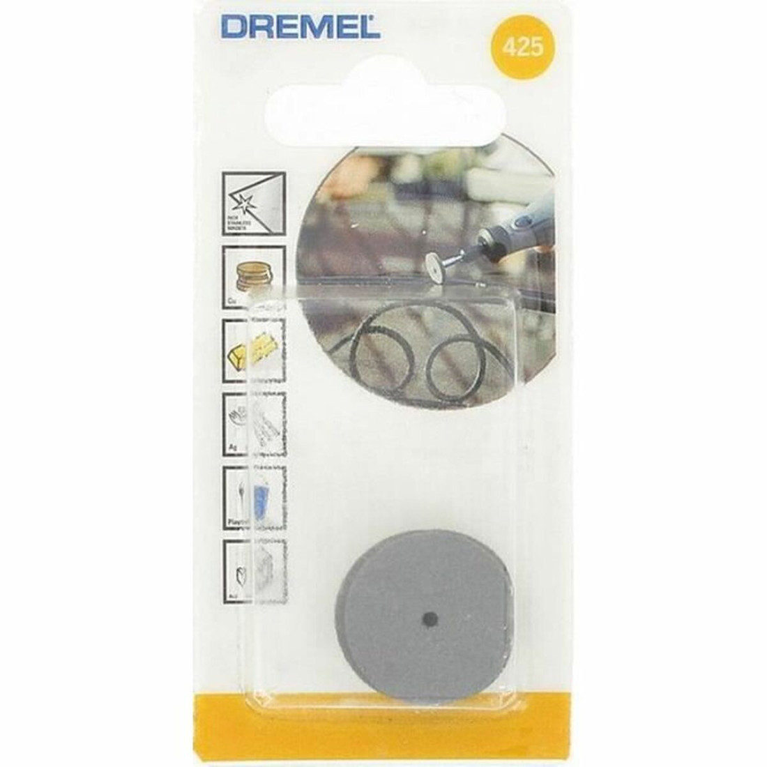 Polishing disc Dremel 425 (4 vnt.)