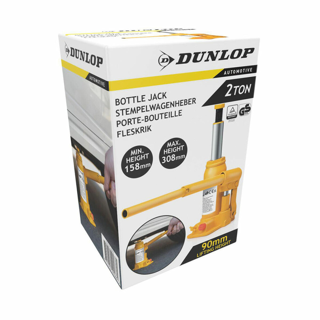 Domkratas Dunlop Hidraulinis 2 ton