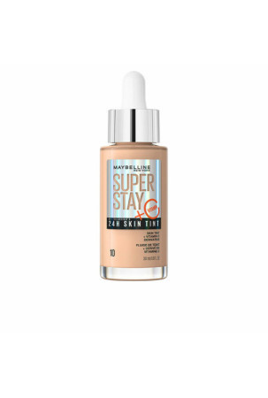 Skystas makiažo pagrindas Maybelline Super Stay Skin Tint Vitaminas C Nº 10 30 ml