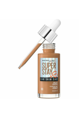 Skystas makiažo pagrindas Maybelline Super Stay Skin Tint Vitaminas C Nº 60 30 ml