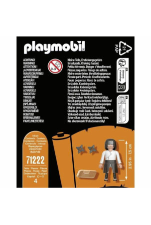 Playset Playmobil Naruto Shippuden - Neji 71222 4 Dalys