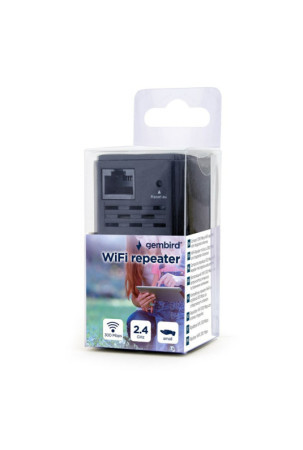 Wi-Fi stiprintuvas GEMBIRD WNP-RP300-03-BK