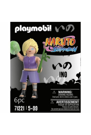 Žaislų rinkinys Playmobil 71221 Naruto Shippuden Plastmasinis 6 Dalys