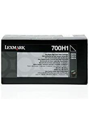 Originali rašalo kasetė Lexmark 70C0H10 Juoda