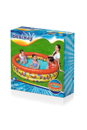 Pripučiamas vaikiškas baseinas Bestway Drugeliai 168 x 38 cm