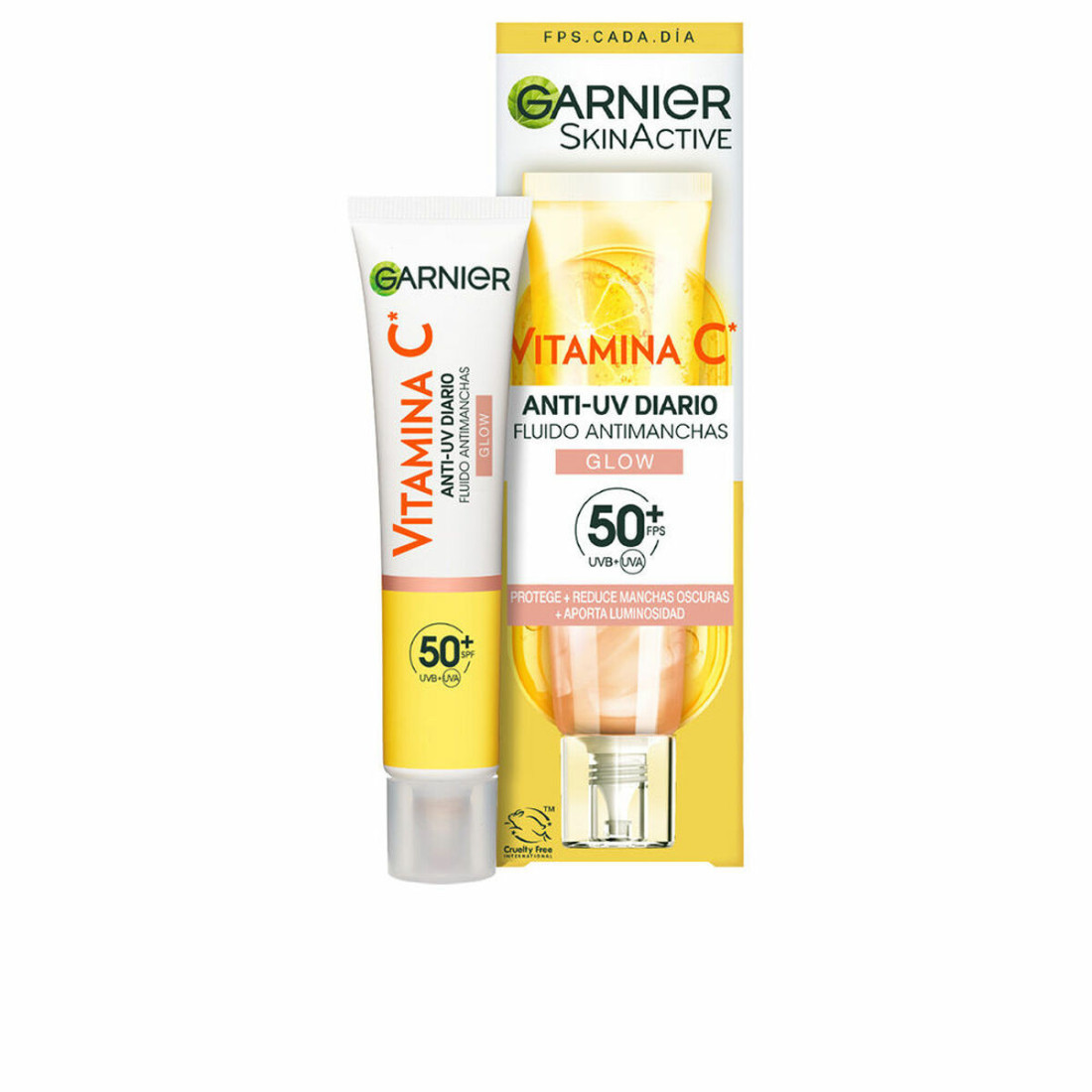 Drėkinantis skystis Garnier Vitamin C - Glow Apsauga nuo dėmių 40 ml