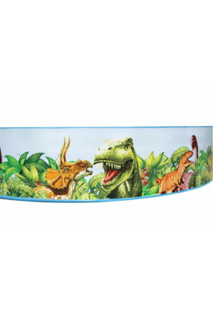 Pripučiamas vaikiškas baseinas Bestway Dinozaurai 244 x 46 cm