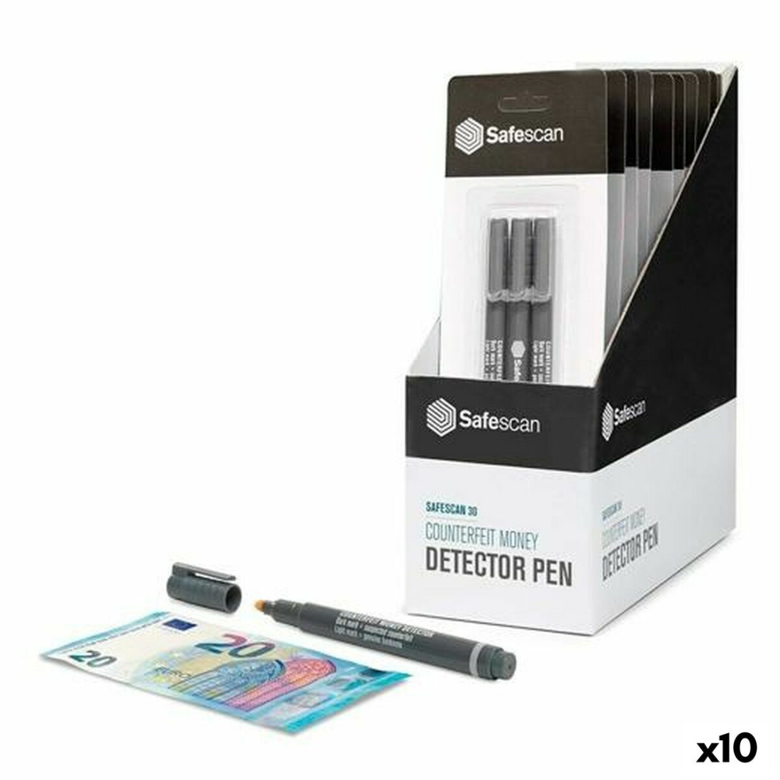 Counterfeit Detection Pen Safescan 10 vnt.