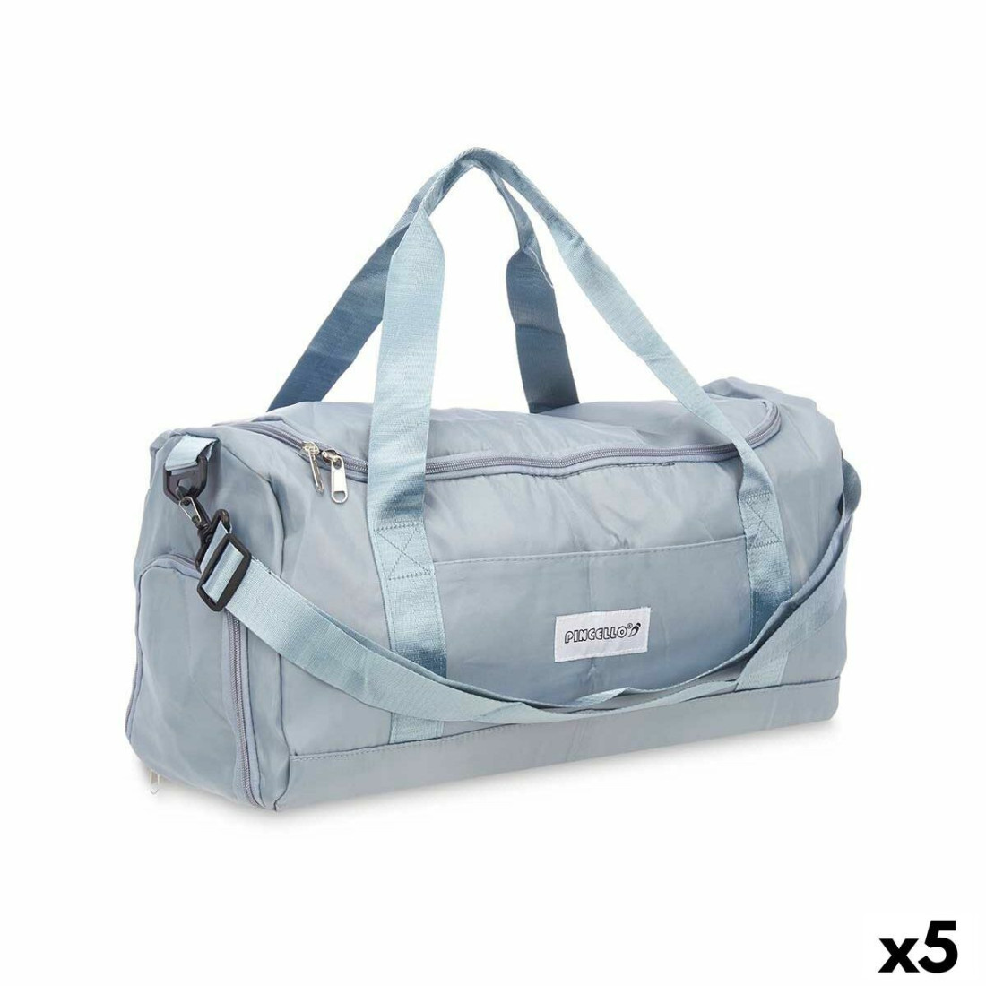 Sports Bag Pilka 46 x 25 x 28 cm (5 vnt.)