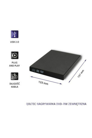 DVD įrašimo priemonė Qoltec 51858