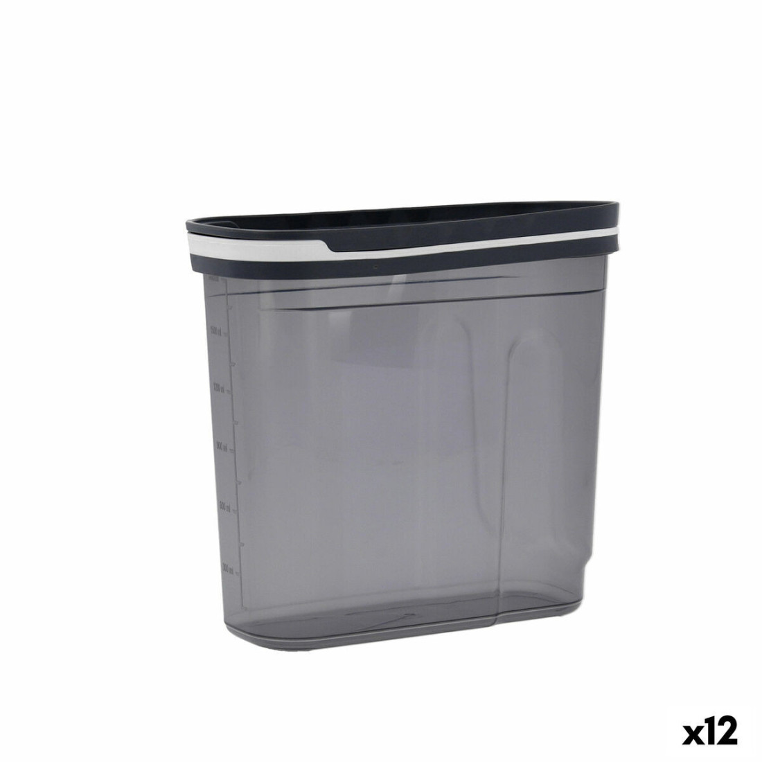 Alavas Quid City Su dangteliu Dozatorius 1,8 L Pilka Plastmasinis (12 vnt.)